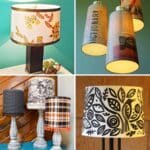 4 DIY Lampshade Cover Ideas