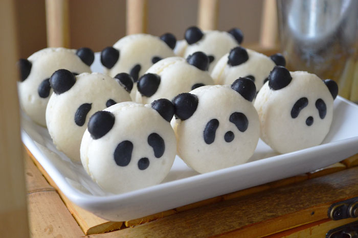 Panda cookies