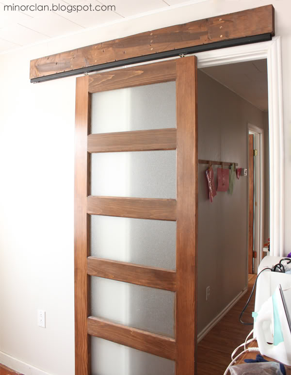 Diy sliding door