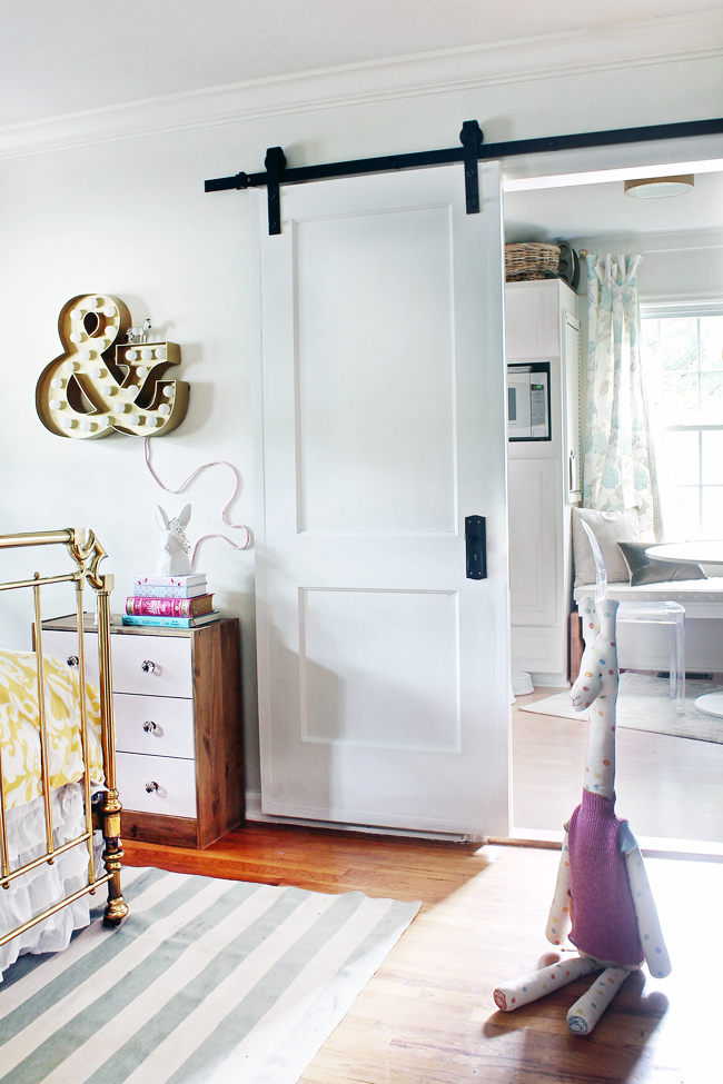 Diy traditional contemporary sliding door