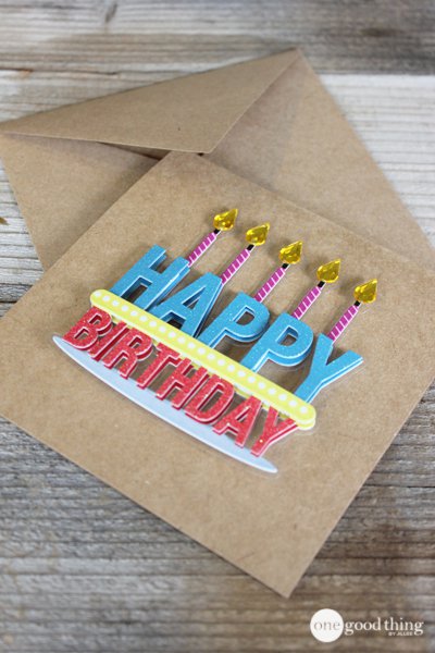 Diy greeting cards happy birthday