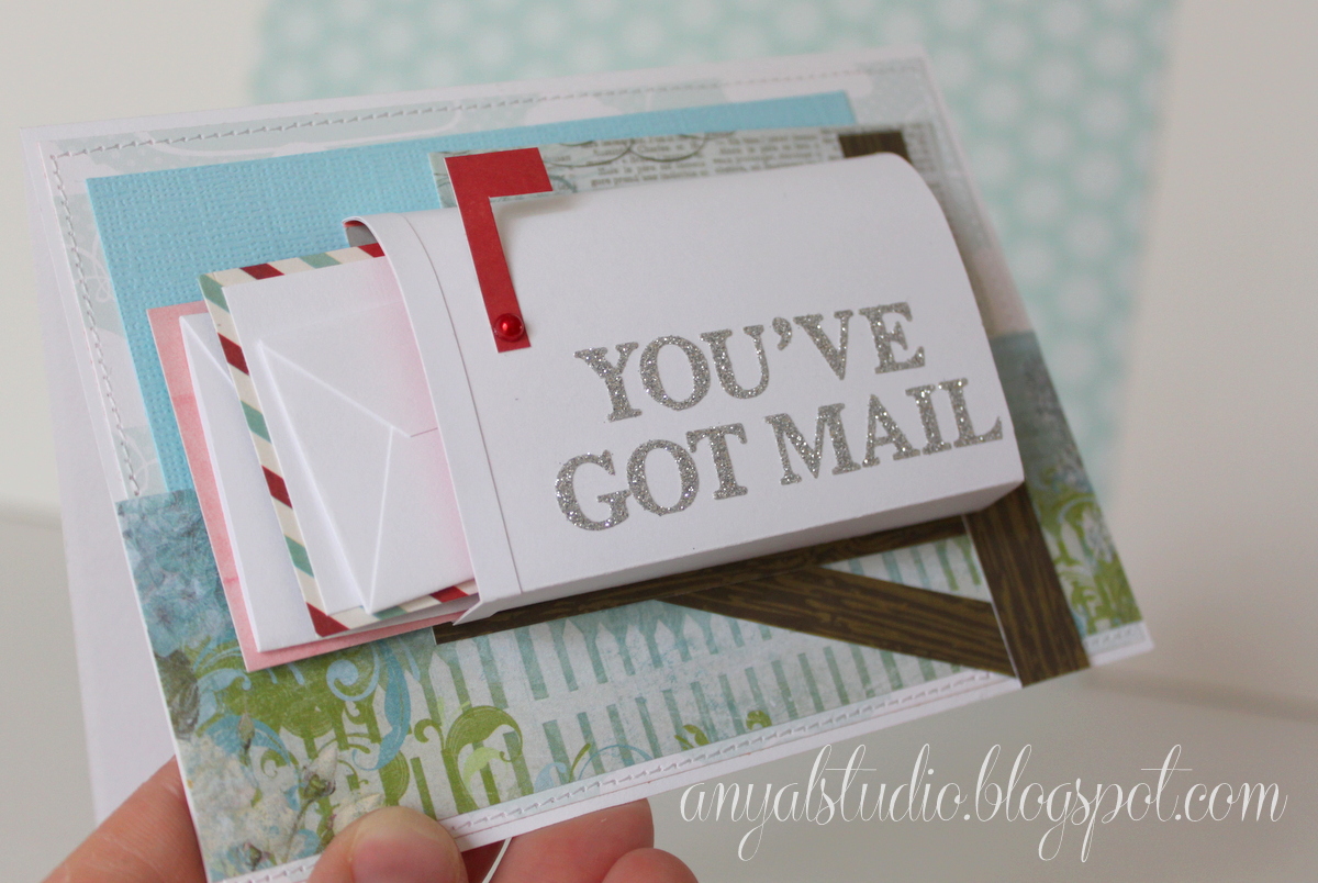 Diy youve got mail happy birthday card