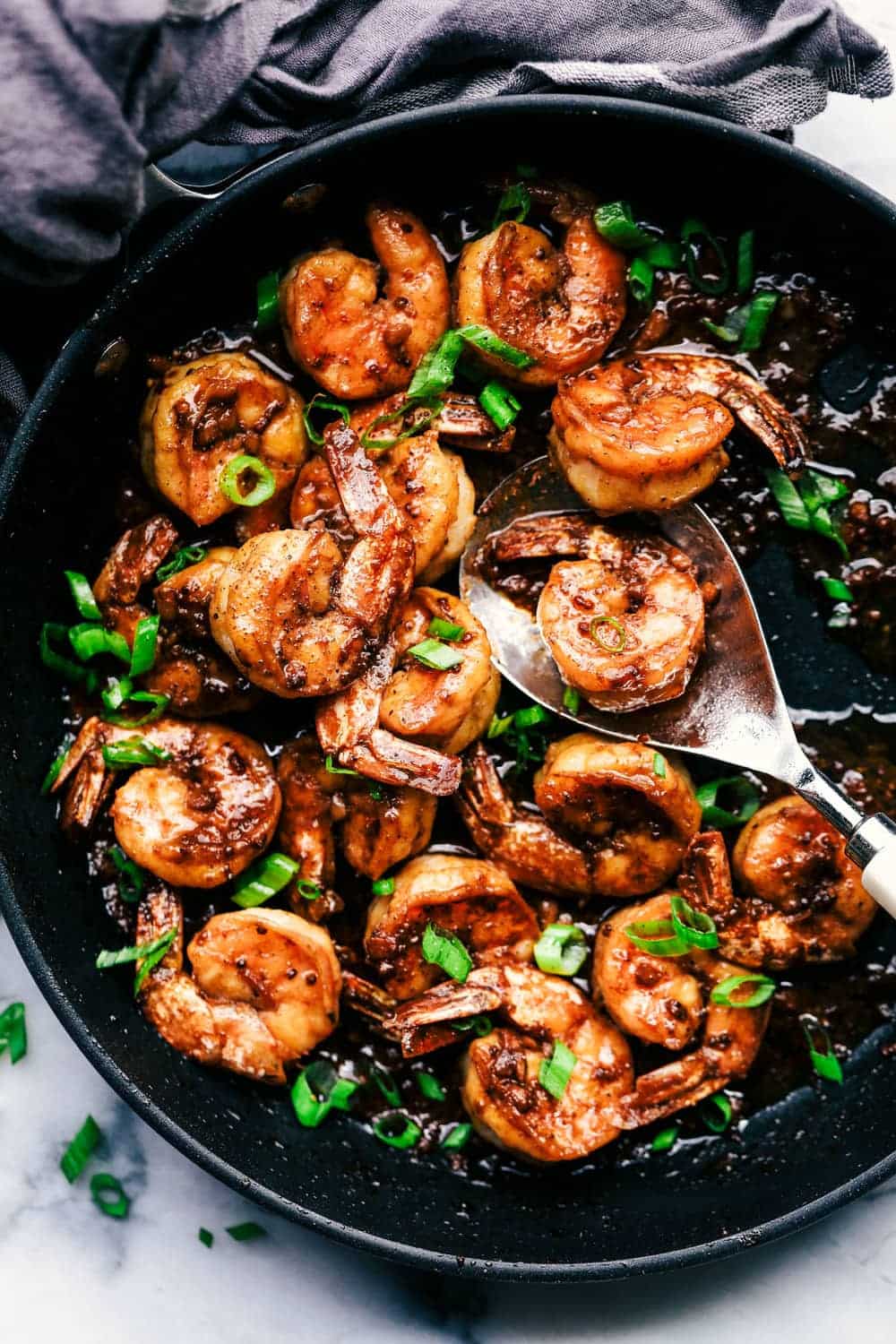 Cajun garlic butter shrimp