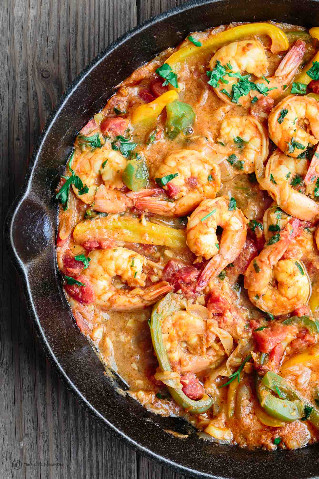 Easy mediterranean shrimp