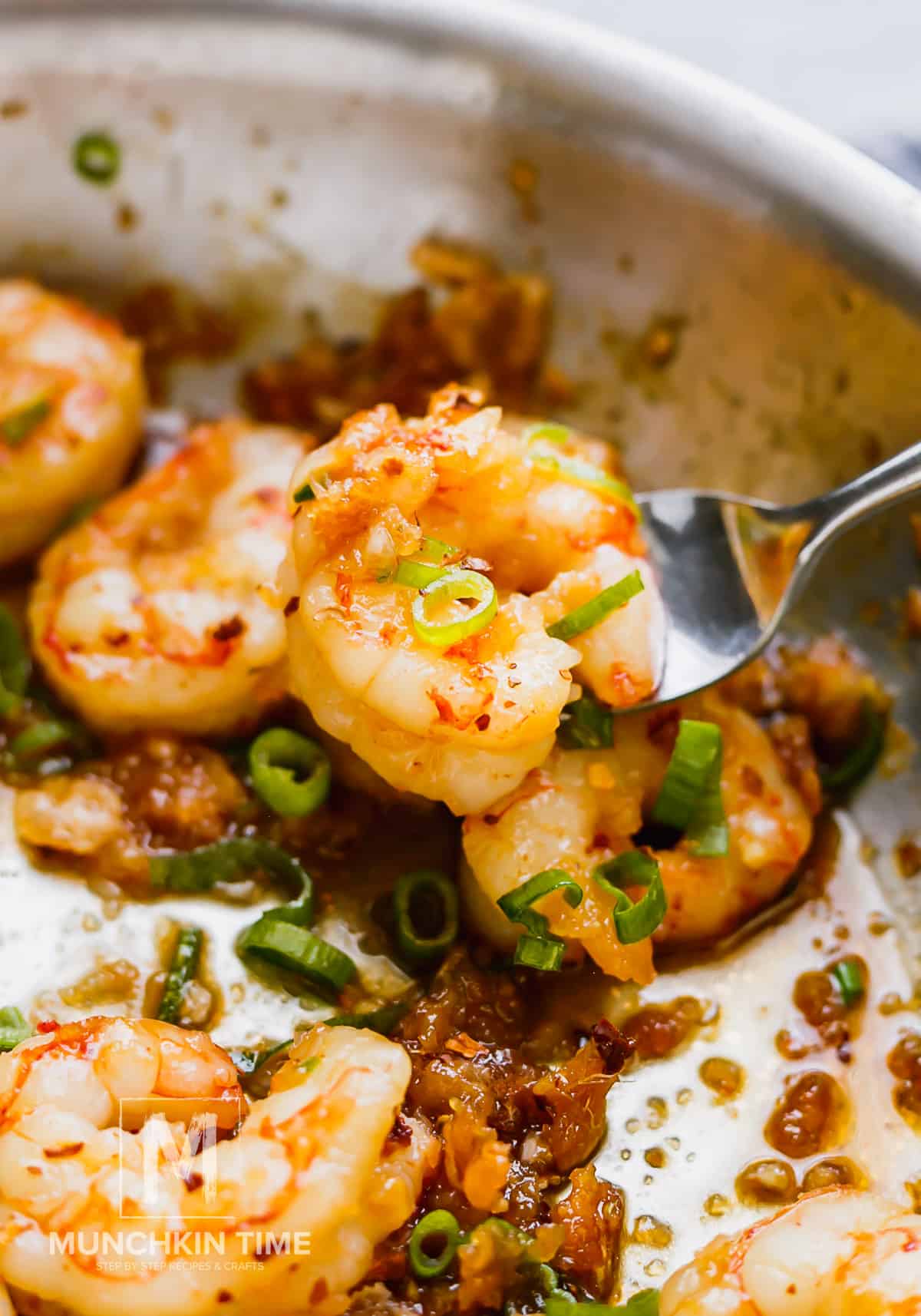 Honey garlic shrimp