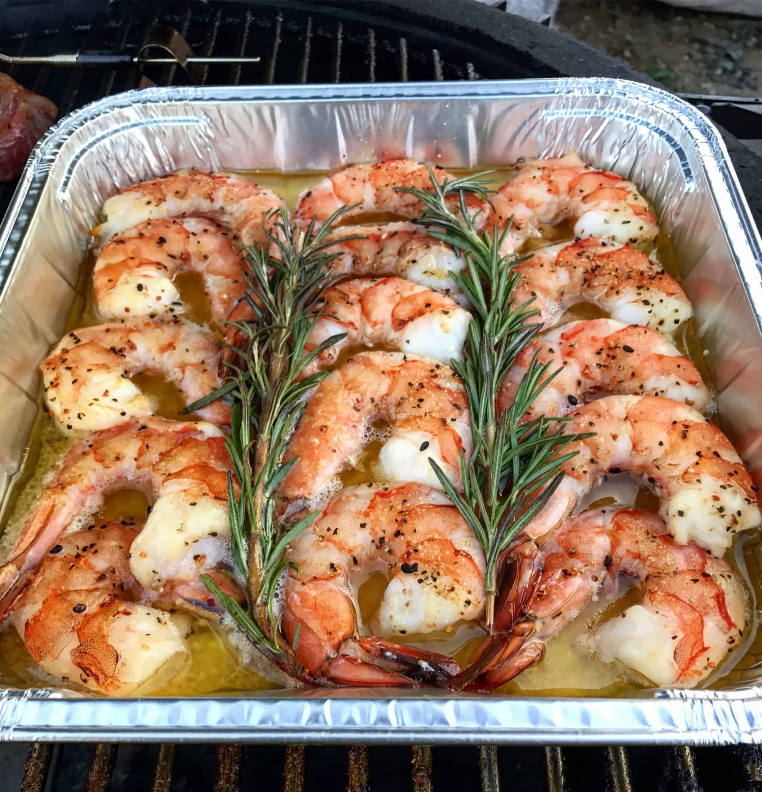 Smoked buttery jumbp shrimp