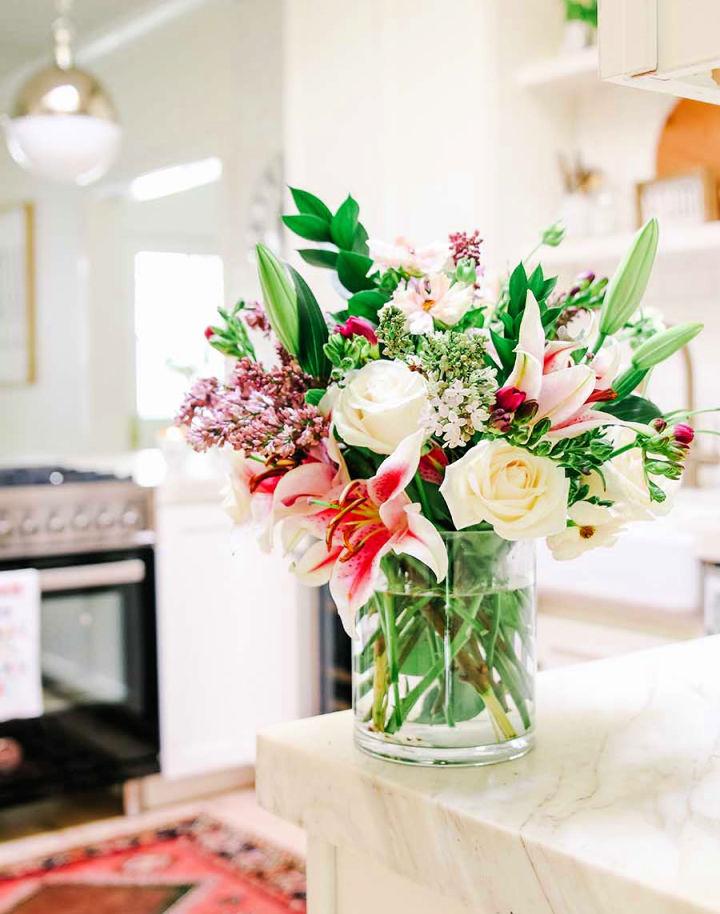 Grocery Store Flower Arrangement