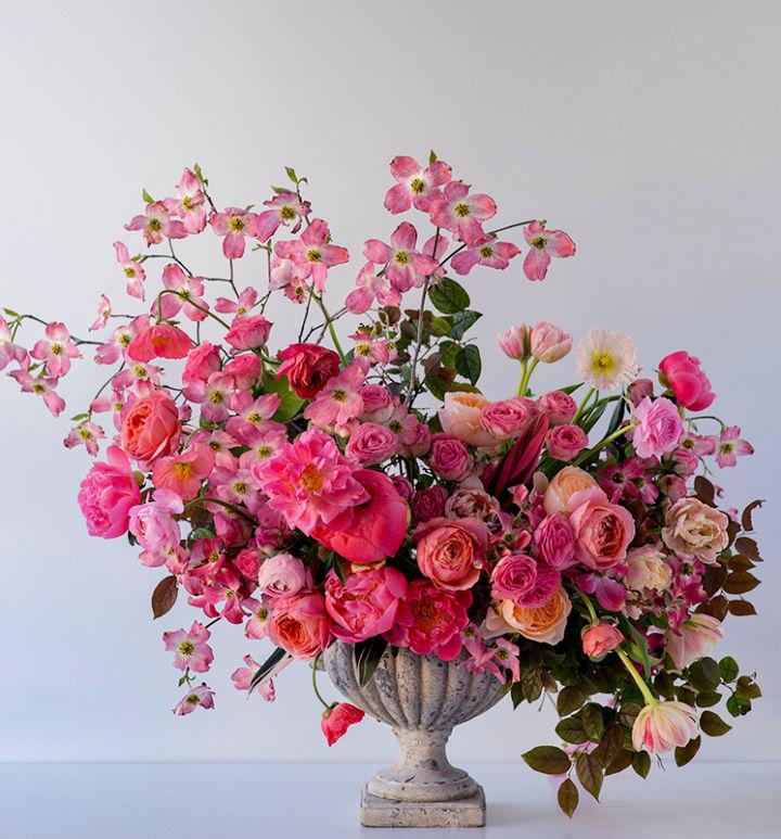 Pink Spring Floral Arrangement