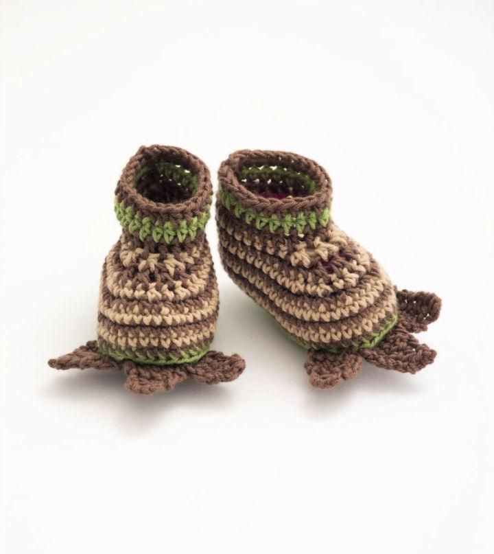 Crochet Little Monster Booties