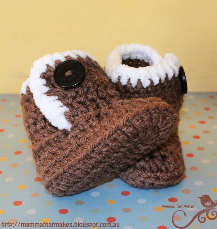 Crochet Little Uggiebooties Pattern