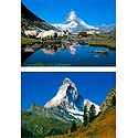 Matterhorn Views, Switzerland - Set of 2 Postcards