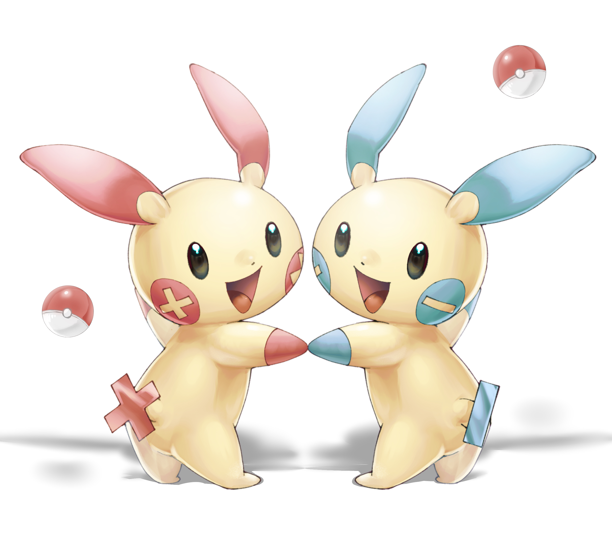 Plusle And Minun