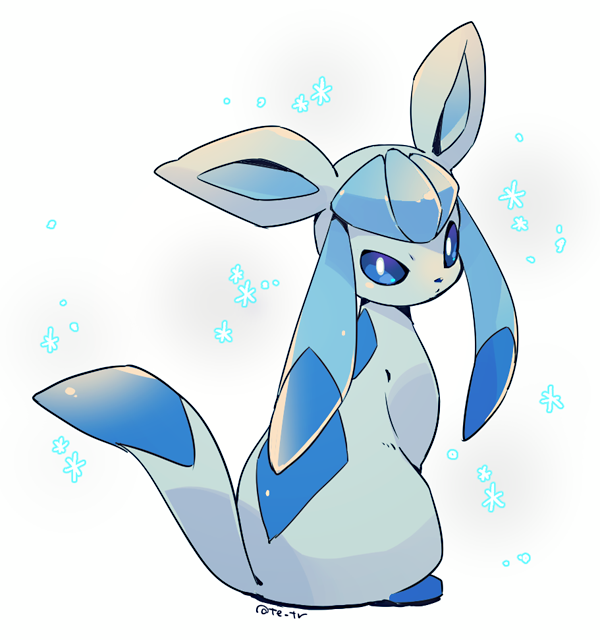 glaceon (pokemon) drawn by tetori | Danbooru