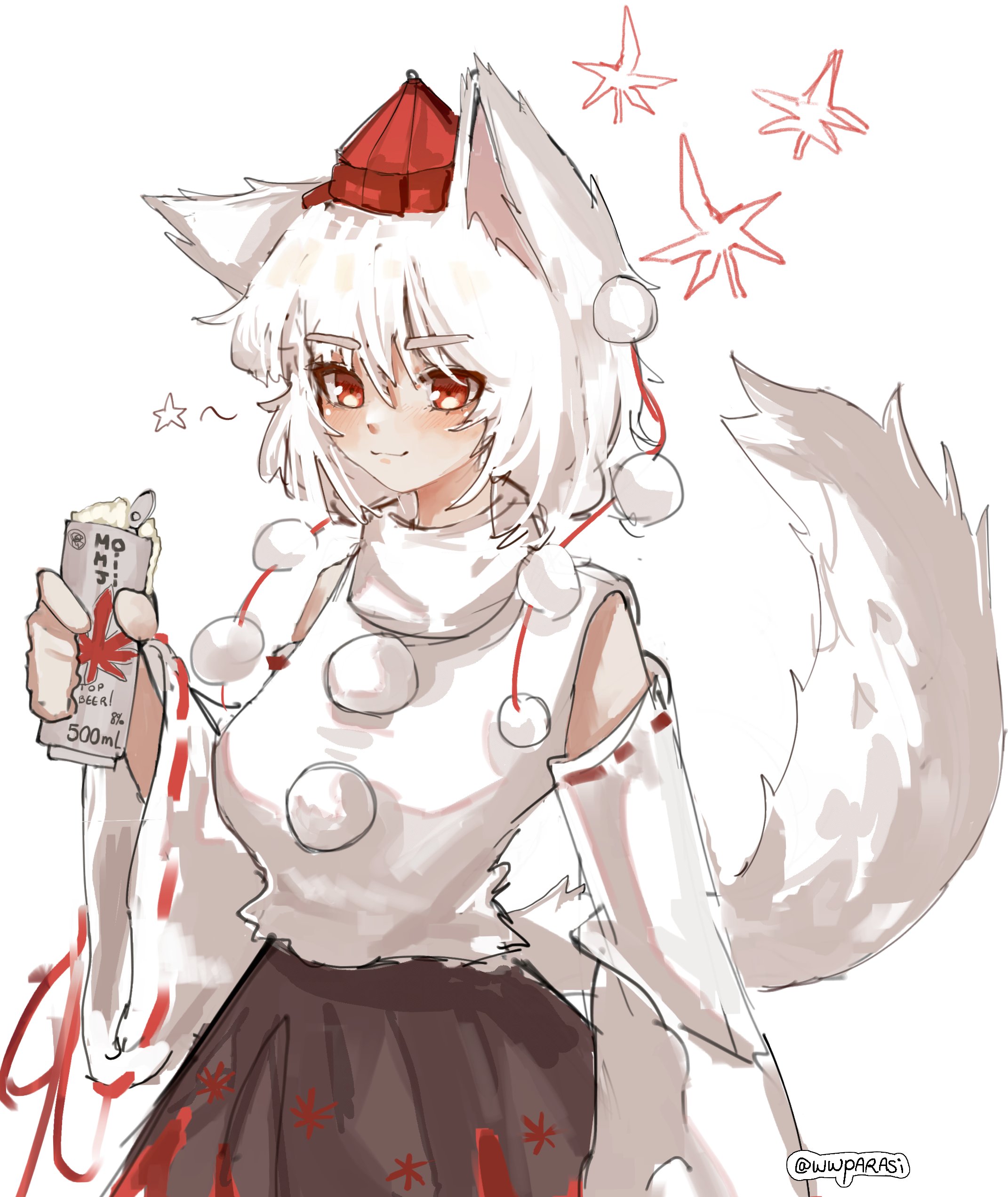 inubashiri momiji (touhou) drawn by wwparasi | Danbooru