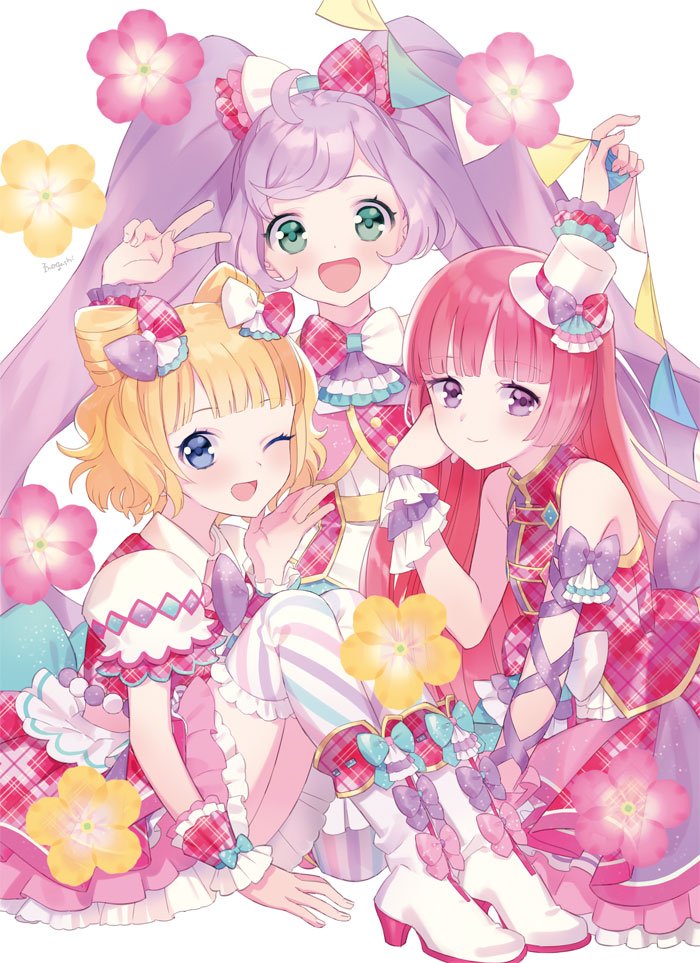 manaka laala, minami mirei, and hojo sophy (pretty series and 1 more ...