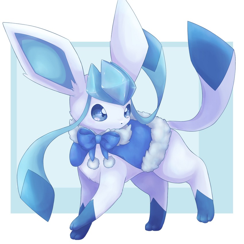 glaceon (pokemon) drawn by komunyan | Danbooru