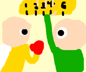 One punch man VS Baldi