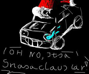 Sans-a-claus car