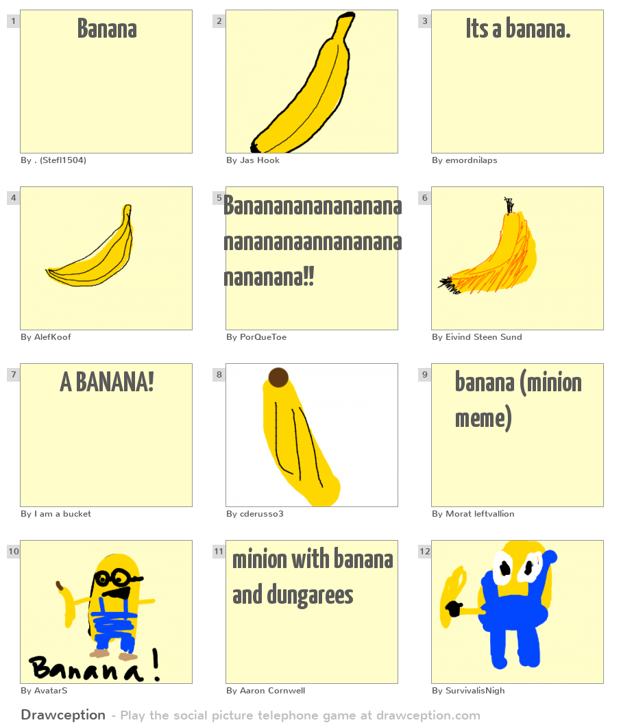 Banana - Drawception