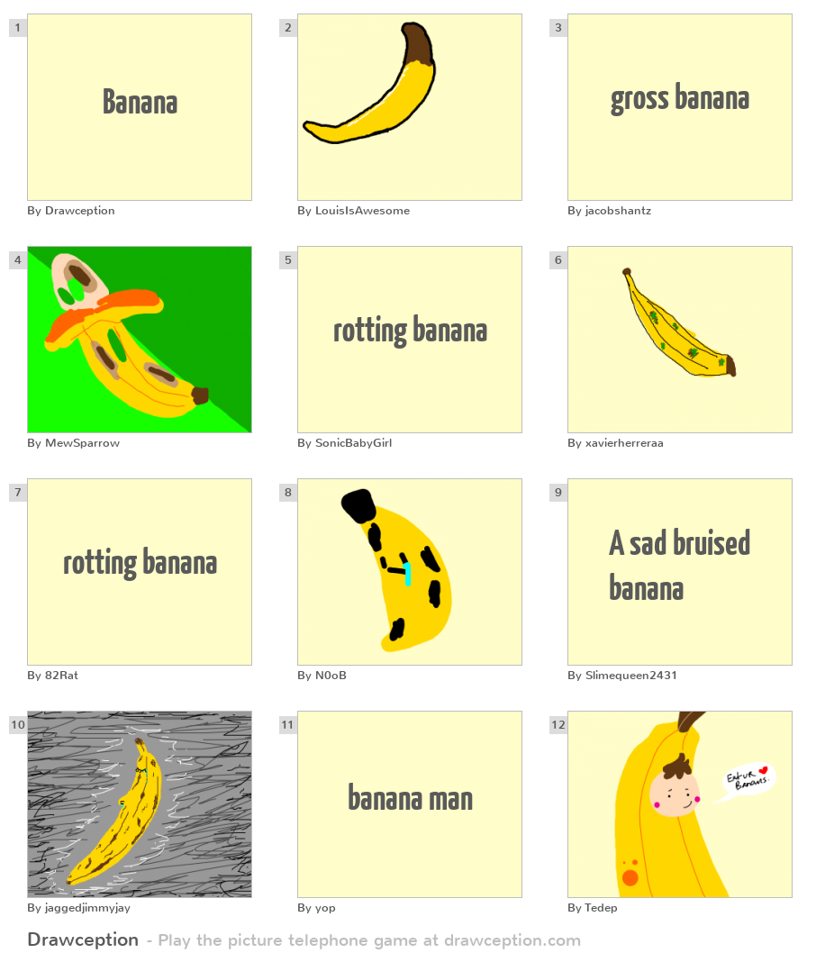 Banana - Drawception