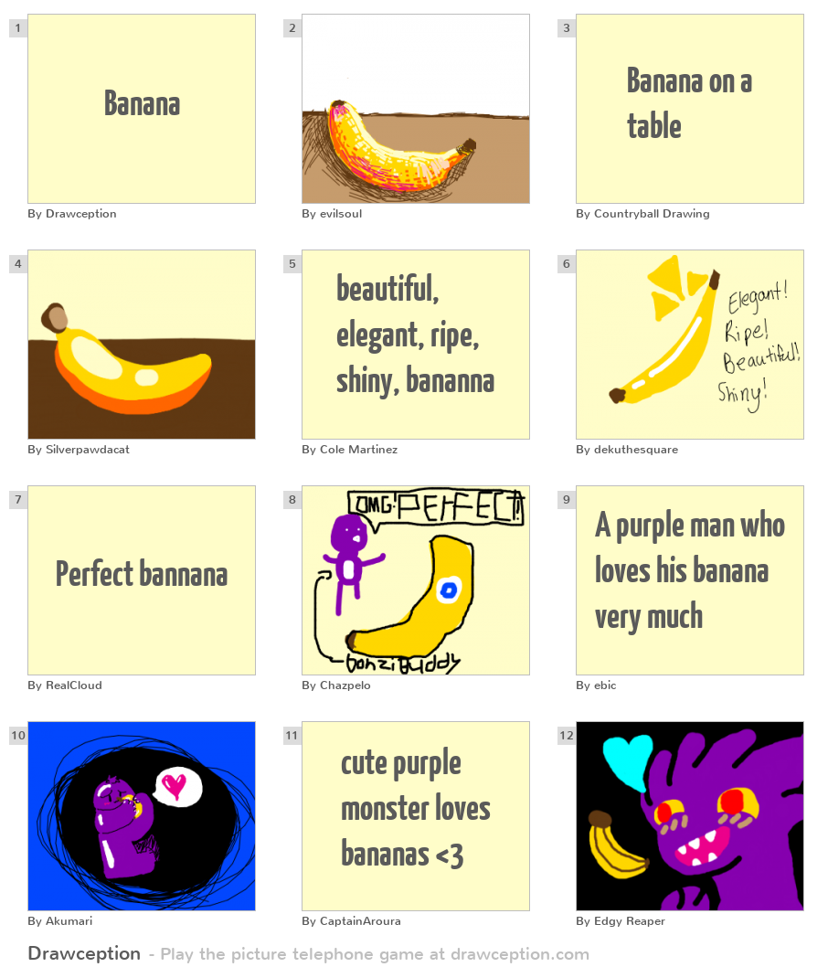 Banana - Drawception