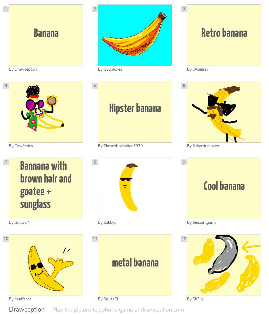 Banana - Drawception