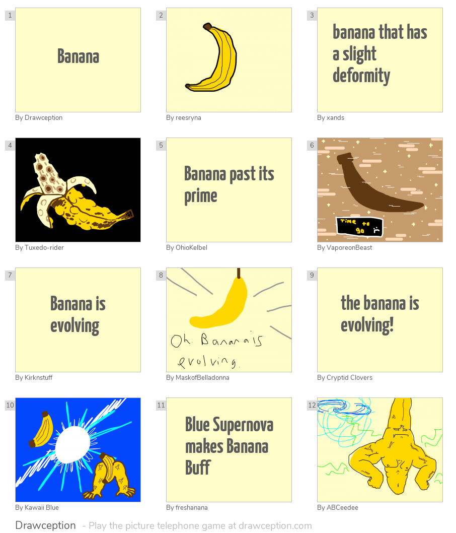 Banana - Drawception