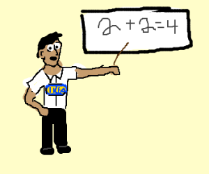 The IKEA guy explains math - Drawception