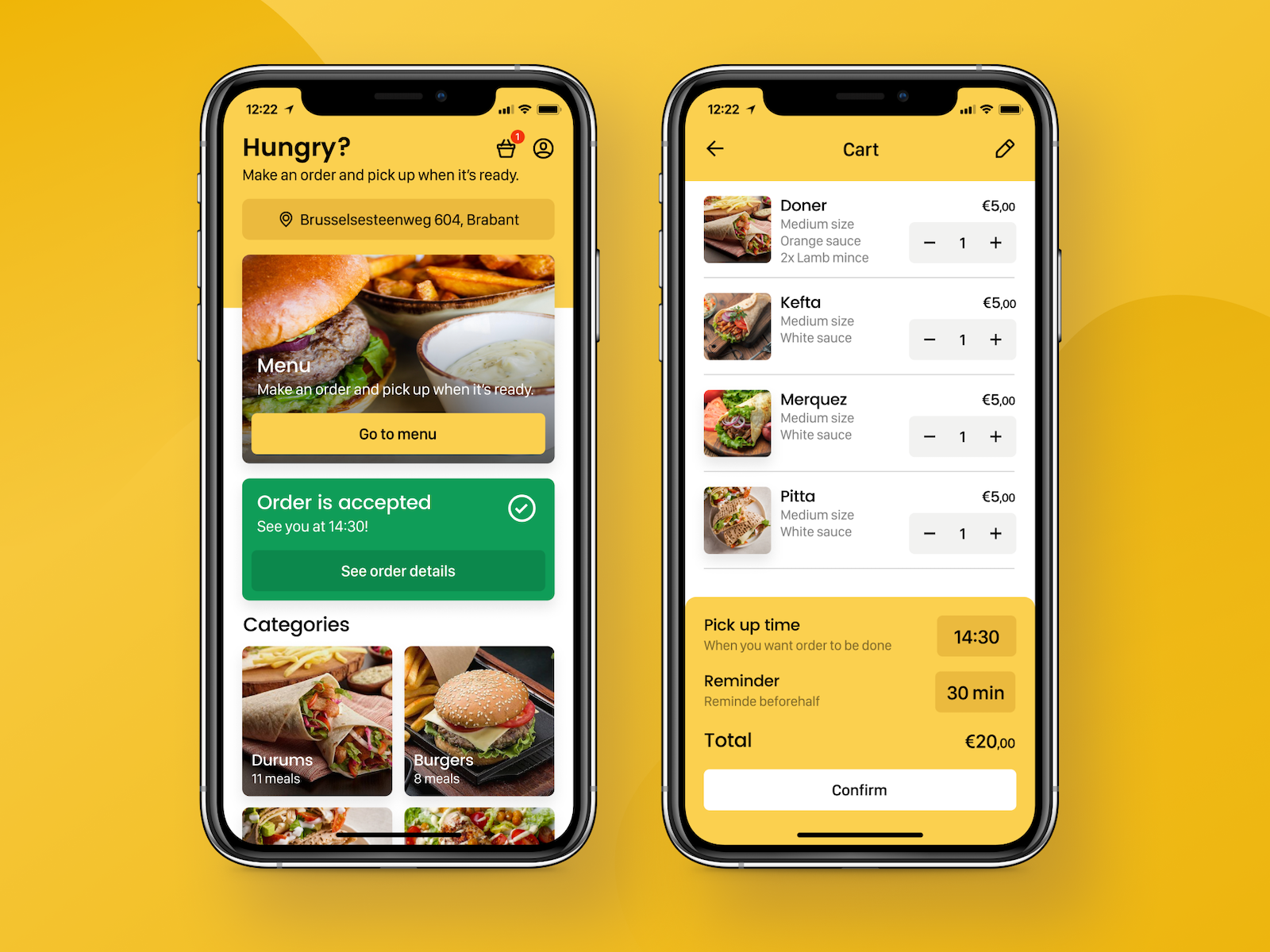 Ux Design Mobile App Ui Design Food Ordering App Food Web Design | Hot ...