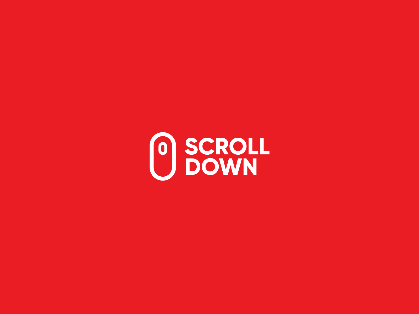 Scrolldown logo animation