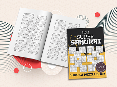 100 Super Samurai Sudoku Puzzle Book Vol 02 activity book big sudoku book graphic design math math game math puzzle number number game number puzzle puzzle puzzle book puzzle game puzzles samurai samurai sudoku sudoku sudoku book sudoku game sudoku puzzle