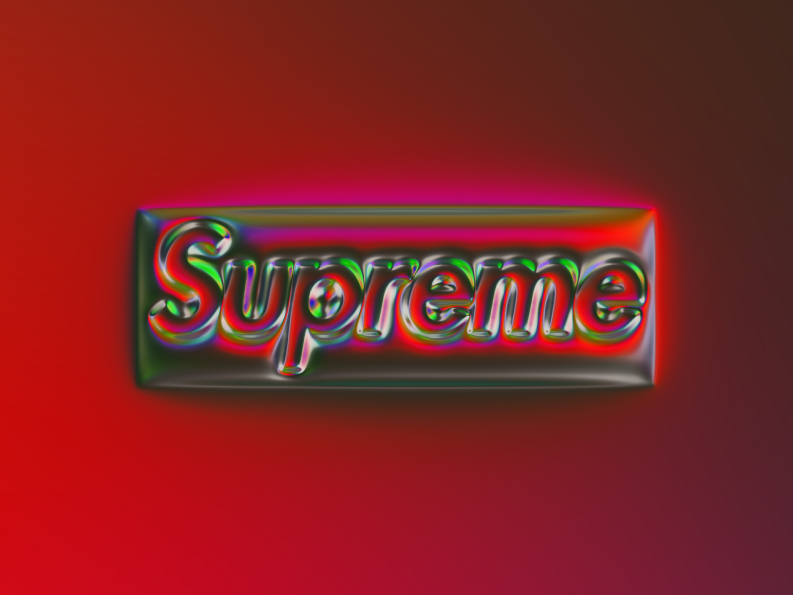 Supreme Logo Background