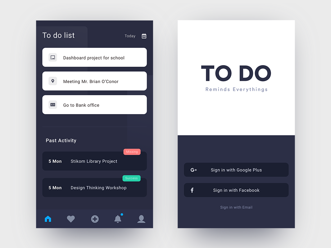 Create a to do list app - ksefone