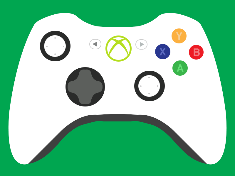 Dribbble - Xbox-flat-icon.png by Ruban Khalid