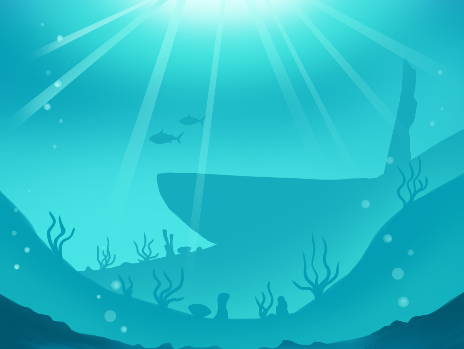 Under The Sea Background by bevouliin on Dribbble