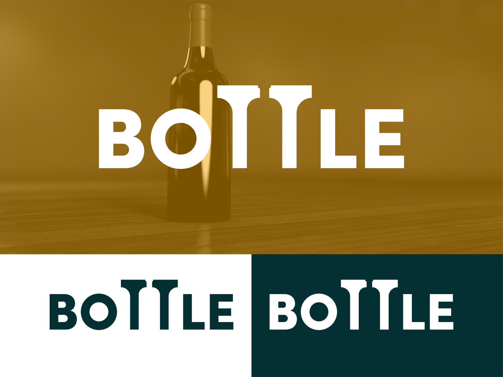 BOTTLE LOGO DESIGN by Danish Devero on Dribbble