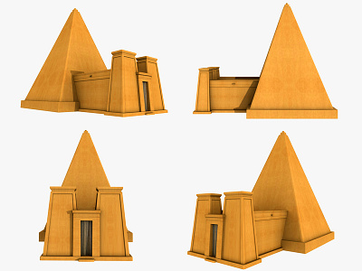 Nubian Pyramids 3d Model 3d 3d art 3dsmax art desert egypt forgotten jebel king kushite meroe naga nubian pharaoh pyramid pyramids sphinxes sudane sudanese temple