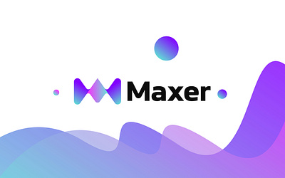 Maxer - M logo, M letter, Tech, Technology, UI, AI, Web ai app branding creative logo design gradient logo logo logo design logo designer logo maker m letter m logo modern logo software tech technology ui web web3