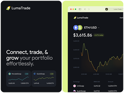 Crypto Web UI Elements bitcoin blockchain crypto crypto dashboard crypto wallet crypto website cryptocurrency dark mode defi ethereum fintech platform product design saas trade trading user interface