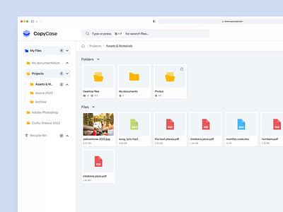 CopyCase.com - Drag and drop file animation app application cloud design drag and drop drive dropbox file file manager landing page motion graphics ui ux web web design webdesign webdesigner website