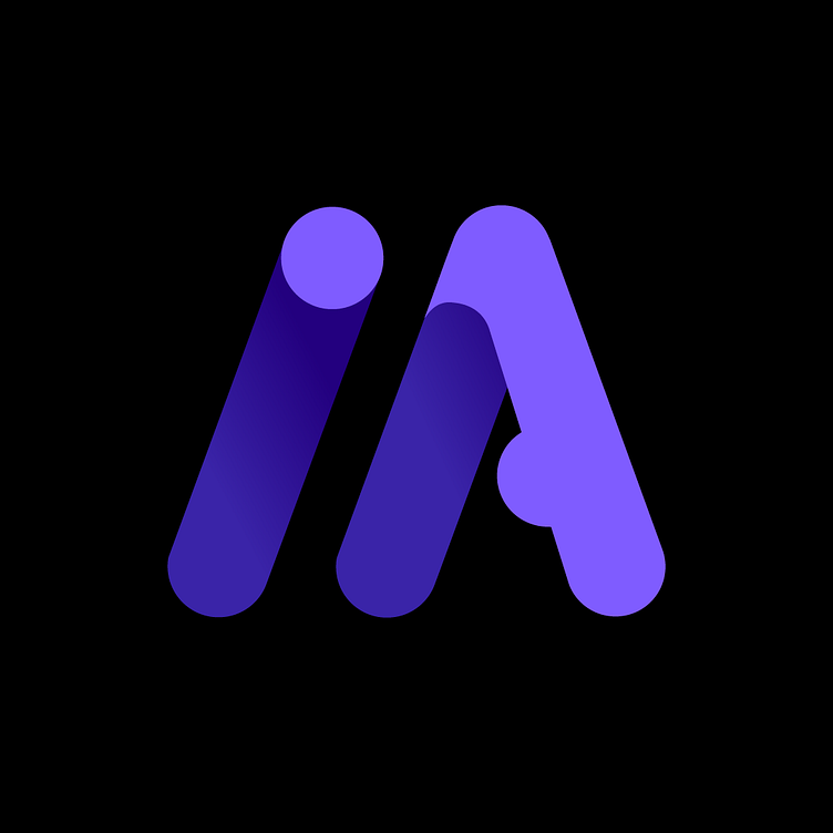 2 Letter Logo ( I and A ) by Ayhamceo on Dribbble