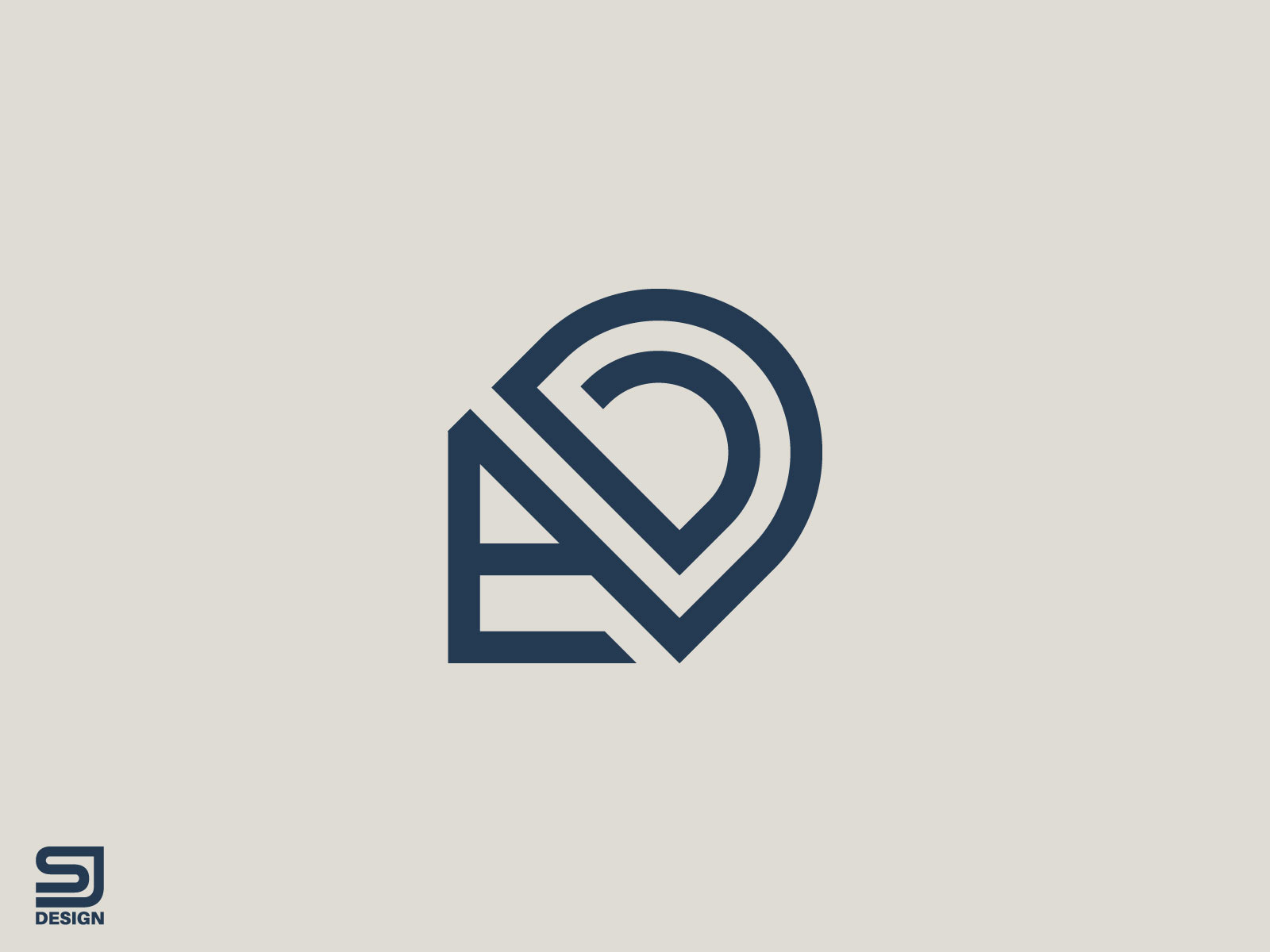 AD Monogram Logo Design: Simple, Striking, and Sophisticated by Sujoy ...