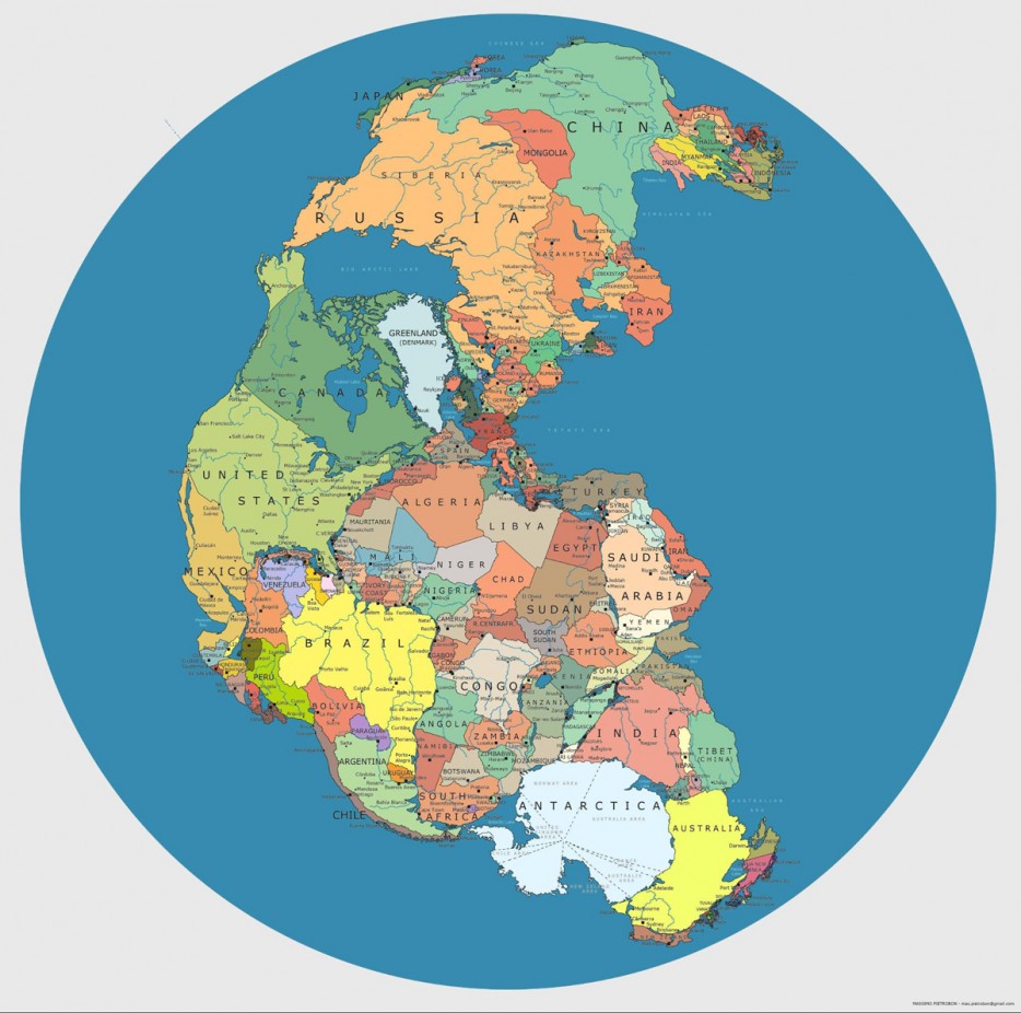 if pangea still existed - Japay , C Mongolia Olan Sia C Ista Iran Greenland Denmark Jenter Canada United States Algeri Mauritania Libya Egye Mal Saudira Exico Venezuela Niger Chad Nigeria Sudan Arabia Combia Brazi S Olivia T Anzania Argentina Botswana Bad