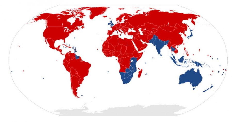 world map