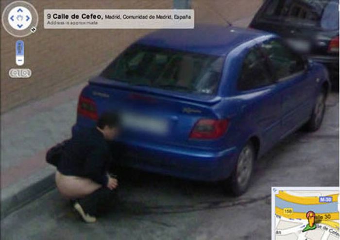 20 Funniest Google Earth Street view images