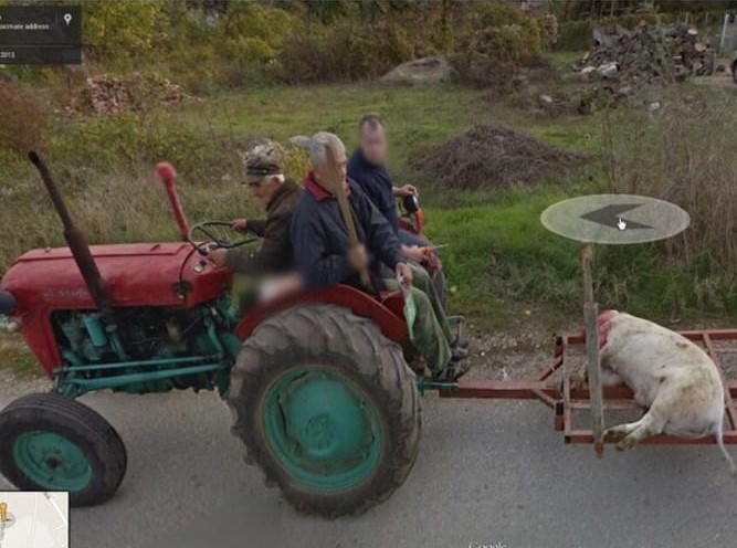 20 Funniest Google Earth Street view images