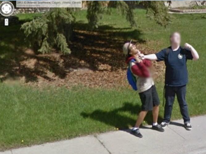 20 Funniest Google Earth Street view images