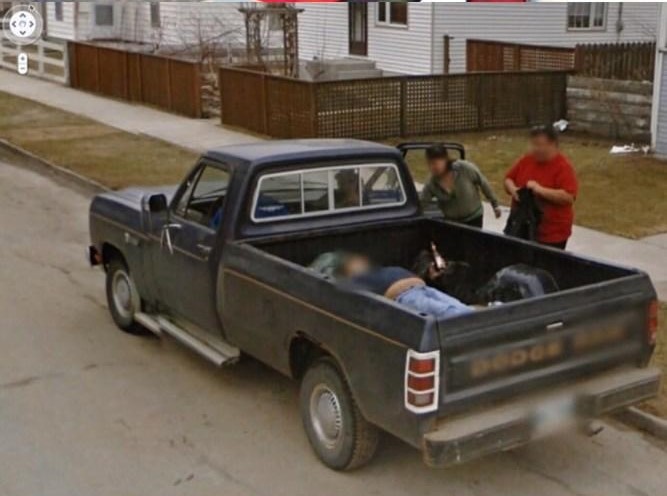 20 Funniest Google Earth Street view images