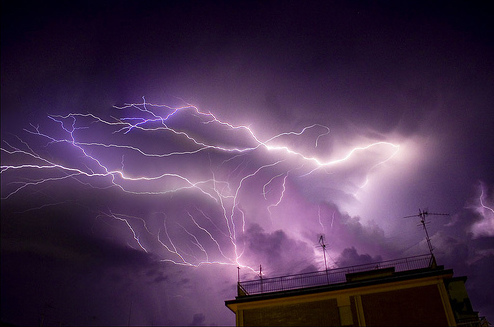 Cool Lightning Strikes