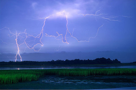 Cool Lightning Strikes